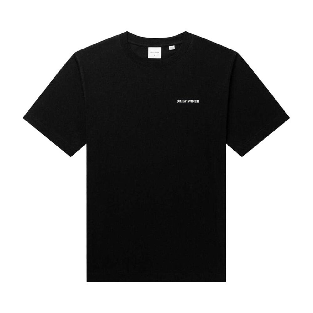 Daily Paper Mens Dias Cotton T-Shirt / Black